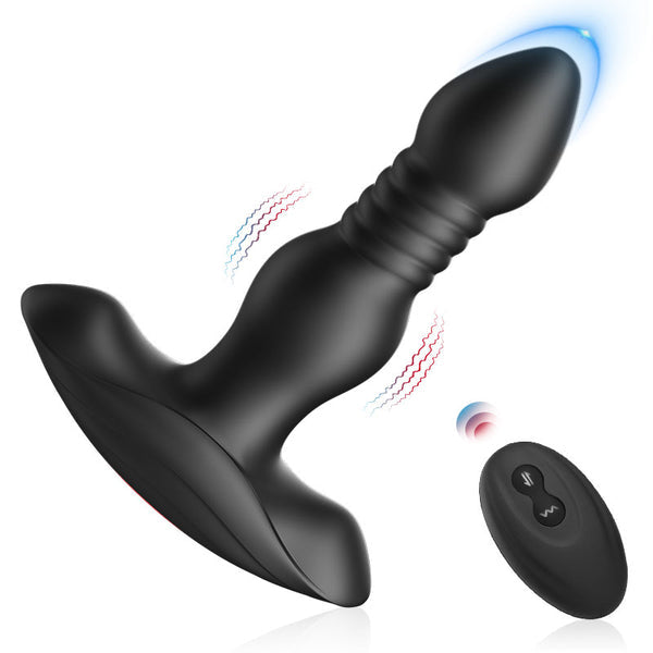 Blisssensationn - 10 Vibrating Butt Plug With Remote Control