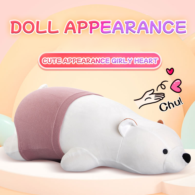 Blisssensationn - Discreet Polar Bear Pillow Remote Control Sex Machine